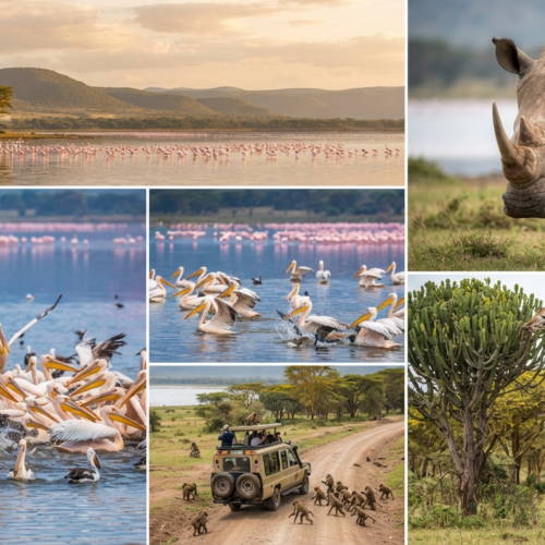 Lake Nakuru Flamingos, Rhinos & Savannah Retreat